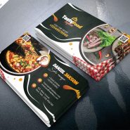 Food Restaurant Business Card Design Template