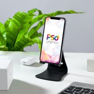 Clean Phone Stand Mockup PSD