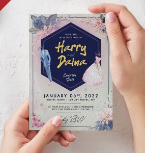 Free Wedding Invitation Card Design Template