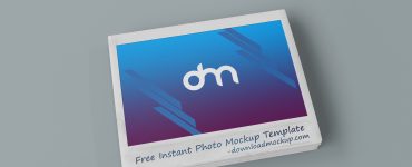 Instant Photo Mockup PSD Template