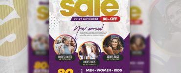 Black Friday Sale Flyer Template
