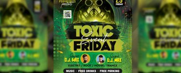 Music Event Party Flyer PSD Template