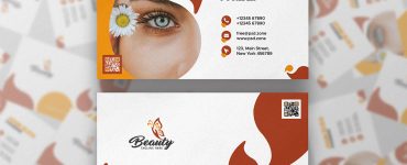 Spa & Beauty Salon Business Card Template