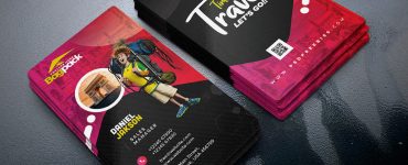 Free Travel Agency Business Card Design Template