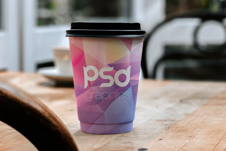 Free Paper Cup Branding Mockup