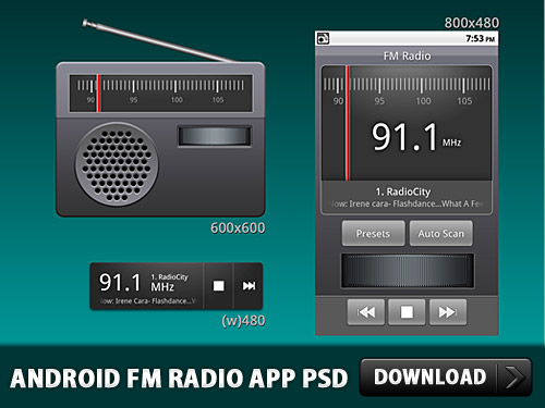 fm radio application download for android