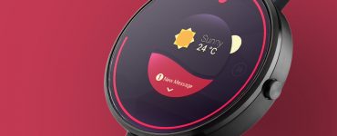 Android Wear Smartwatch Mockup Free PSD