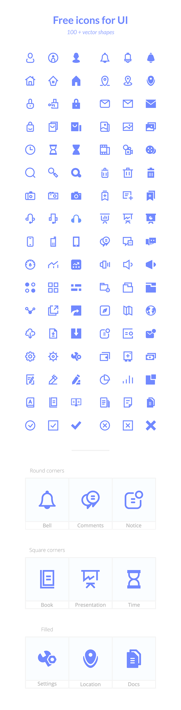 Categories - Free ui icons