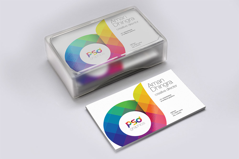 Download Business Card Mockup Free PSD Graphics Download - Download PSD