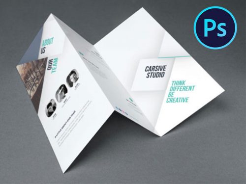 Business Catalog Design Template PSD