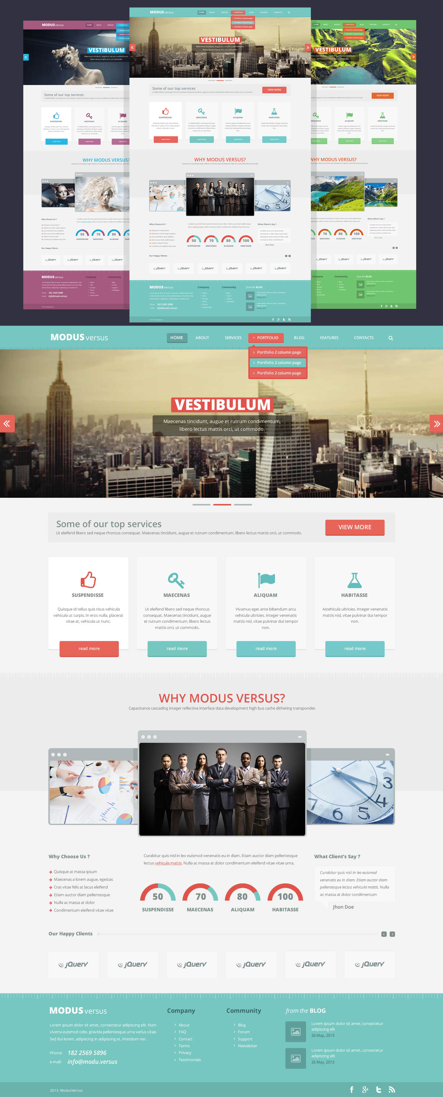 video website templates free download