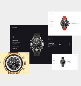 Clean Minimal Product Showcase Page Free PSD