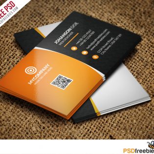 Corporate Business card Bundle Free PSD