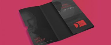 Corporate Folder Mockup Free PSD