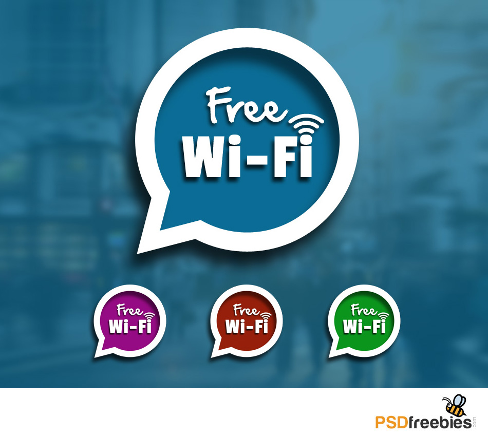 Download Free Wifi Sign Speech Blurb Icon PSD - Download PSD