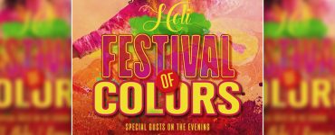 Holi Party Flyer Free PSD