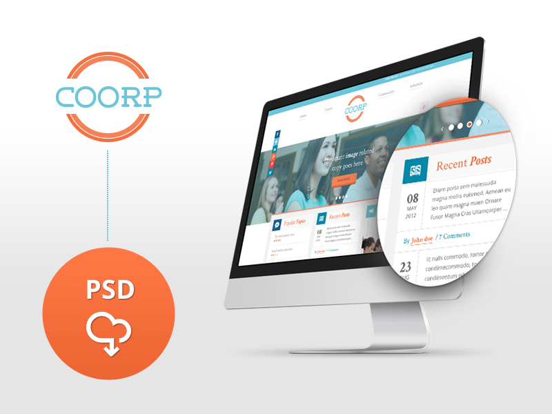 High Quality 50+ Free Corporate And Business Web Templates PSD
