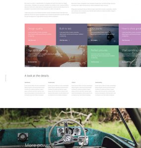 Mobile App Landing Page Free PSD Template