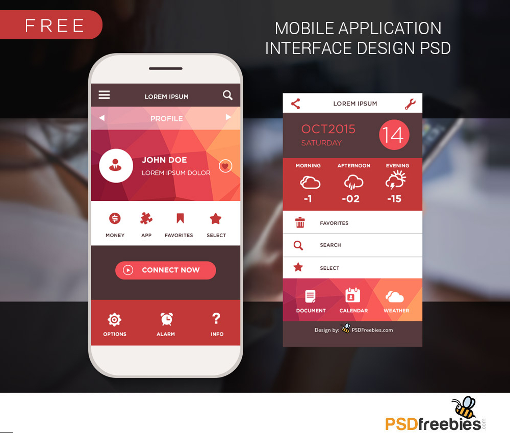 Mobile App Home Screen Design For Research Apps Qxdesign Studio ...