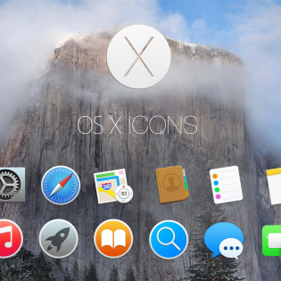OSX Yousemite Icons PSD