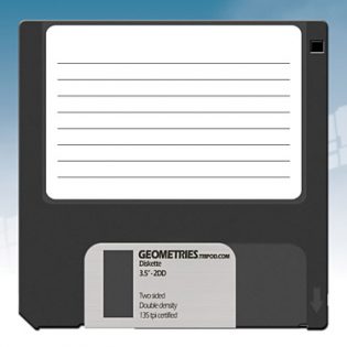 Old Style Diskette PSD