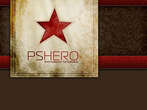 Old Style Website Header PSD L