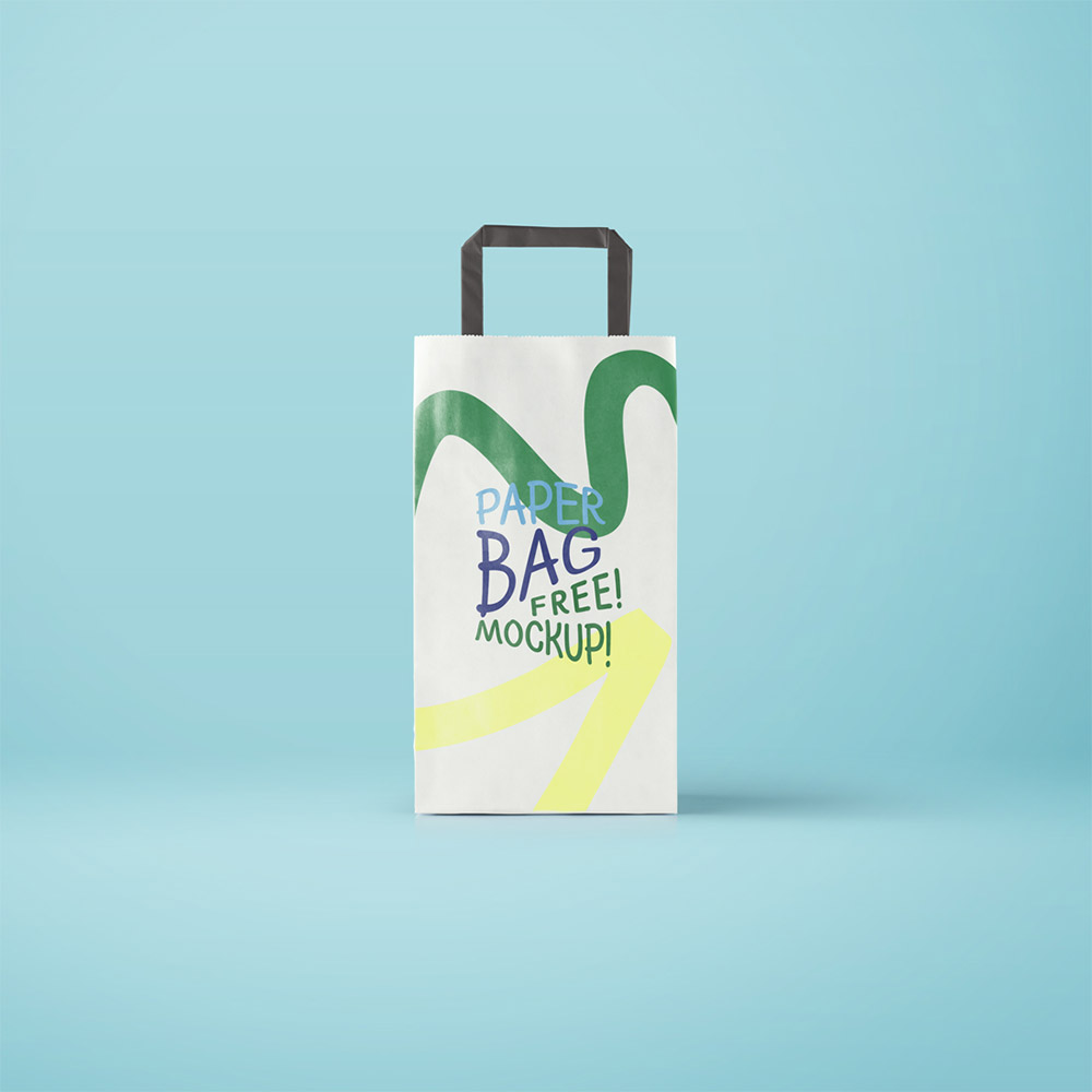 Download Paper Bag Mockup Free PSD - Download PSD