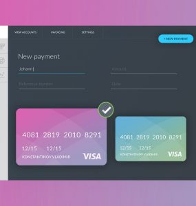 Payment Form UI Template Free PSD