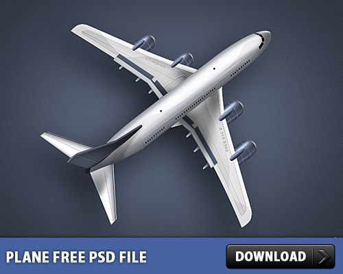 Download Plane Free PSD file Download - Download PSD