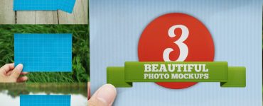 Realistic Photo Mockup Free PSD