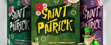 Saint Patricks Day Free Flyer Template PSD