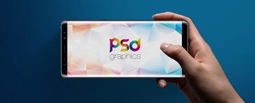 Samsung Galaxy Note 8 Mockup Free PSD