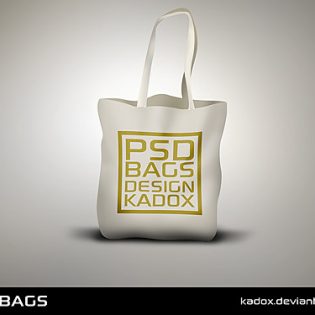 Simple Free PSD Bag