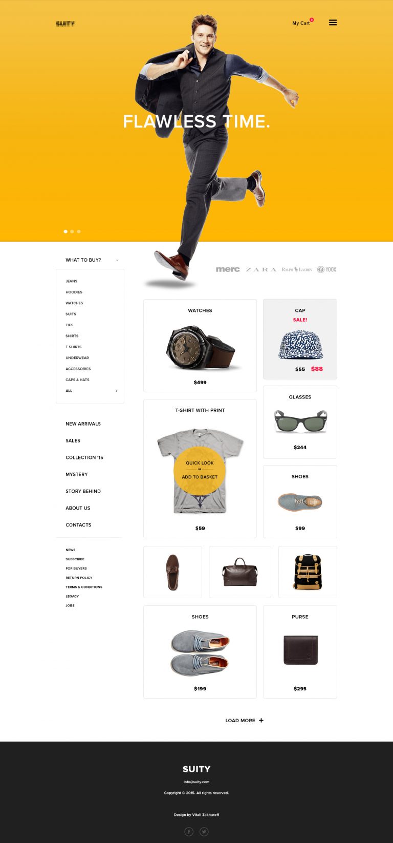 E Commerce Websites Templates Psd Free Download