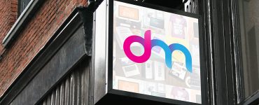 Square Signboard Mockup PSD