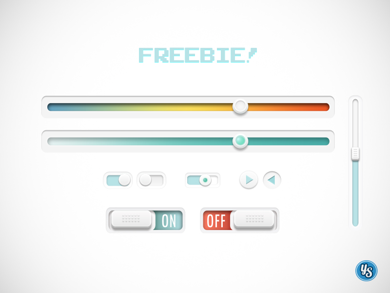 Switches And Sliders Ui Psd Download Psd