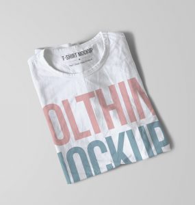 T-Shirt Mockup Template Free PSD