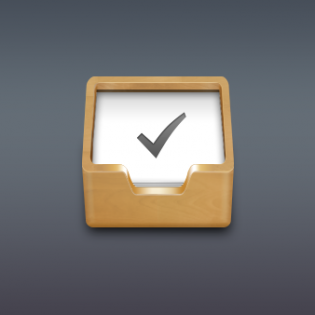 To Do List Wooden Box Icon PSD