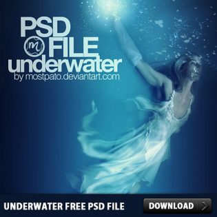Underwater Free PSD File