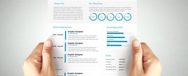 Clean and Elegant Resume Template Free PSD