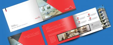 Landscape Brochure Mockup PSD