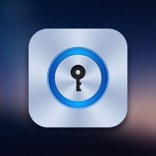 Lock App Icon Free PSD