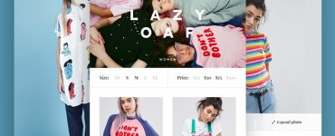 eCommerce Mobile Shopping App Free PSD