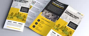 Multipurpose Tri-fold Brochure PSD Template