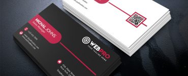 Corporate Modern Business Card PSD Template set