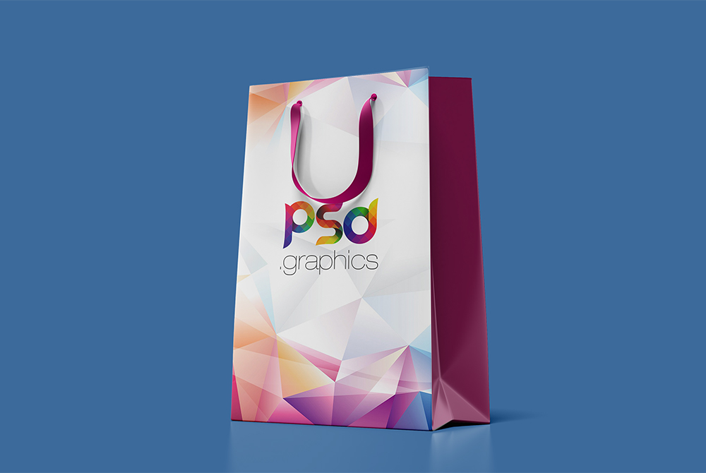 Download Paper Shopping Bag Mockup Free PSD - Download PSD
