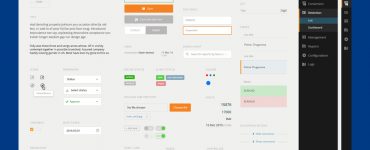 Web UI Elements Kit PSD