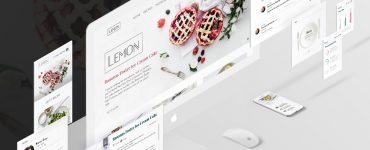 Food and Restaurant UI Kit Free PSD