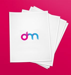 Stack of Paper Mockup Free PSD