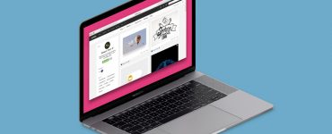 Macbook Pro Isometric Mockup Free PSD